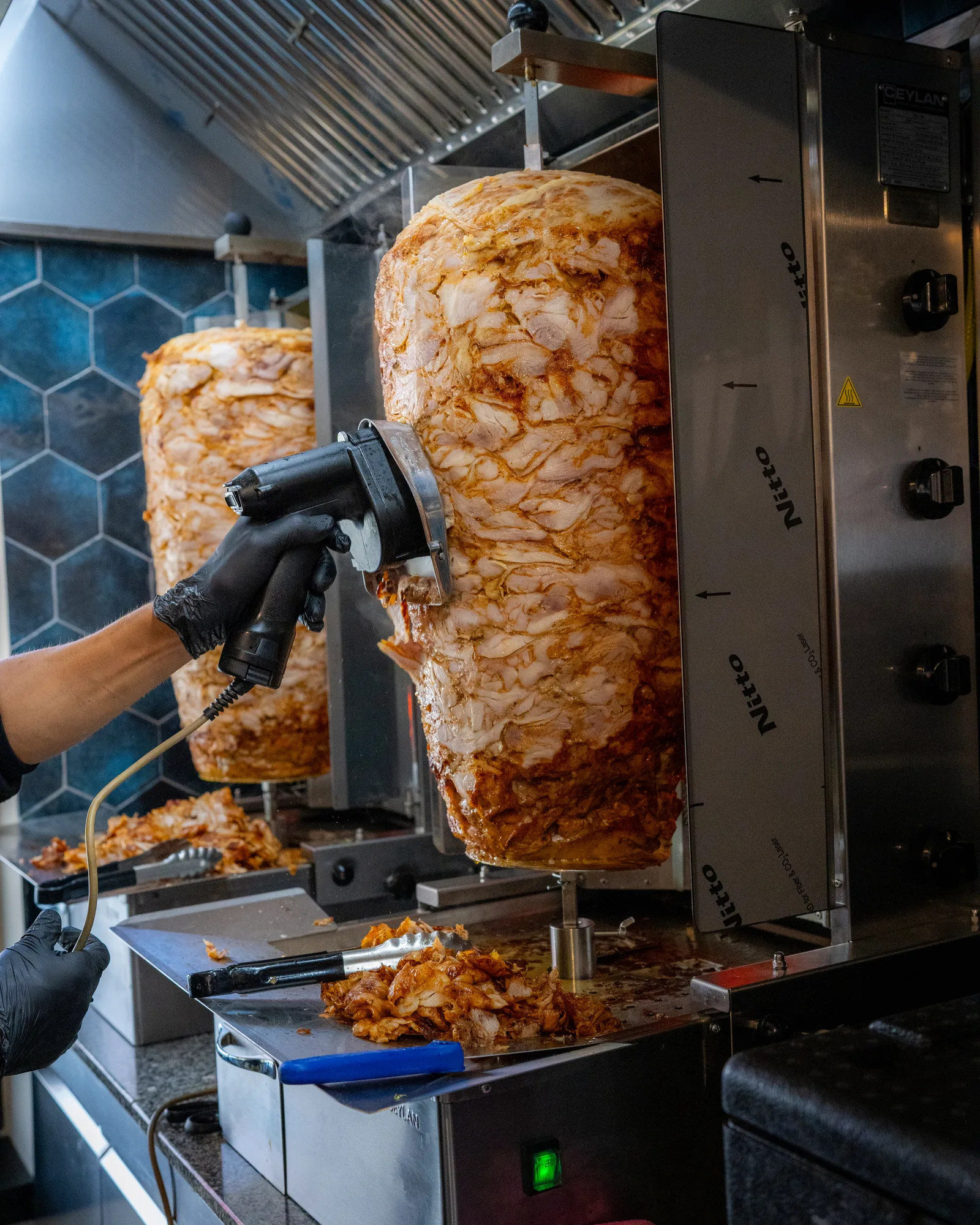 Zubereitung bei Amca's Kebab in Gröbenzell (3)