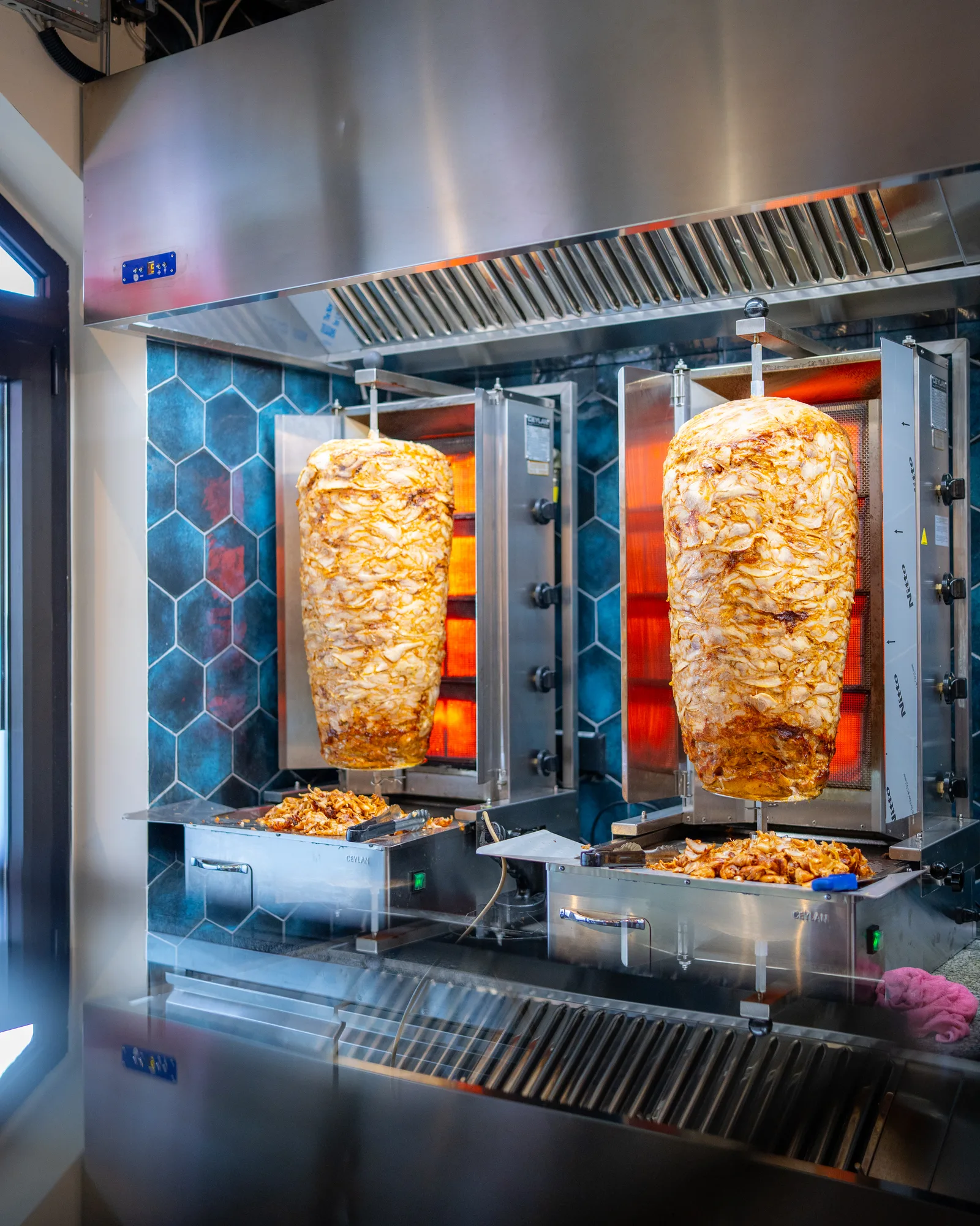 Zubereitung bei Amca's Kebab in Gröbenzell (2)